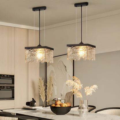 ChicLuxe – Lustre en verre élégant
