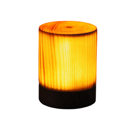 GloedHout - Lampe de Table avec Batterie Intégrée et Contrôle Tactile LED pour Chambre et Bureau