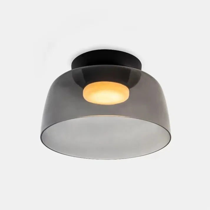 GlassLuxe – Lumière de Plafond Médiévale