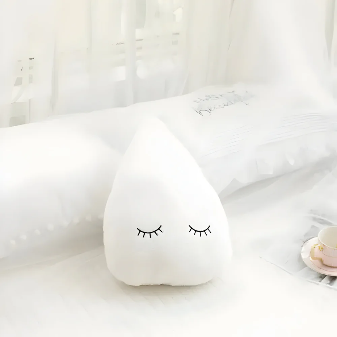LazivDouceur – Coussin Peluche Ultra-Moelleux | Nuage, Étoile, Lune ou Goutte