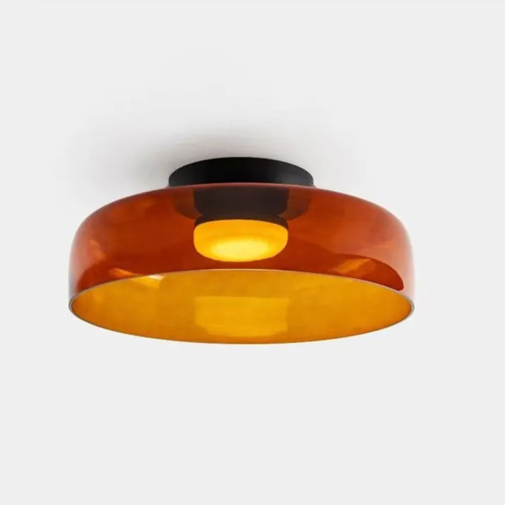 GlassLuxe – Lumière de Plafond Médiévale