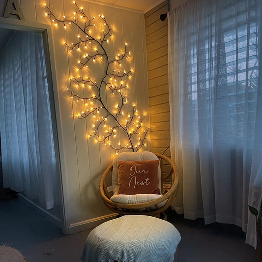 Enchanted Willow Vine – Guirlande Lumineuse de Noël Enchantée
