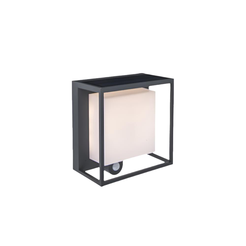 LYNORA – Applique Solaire Extérieure avec Détecteur de Mouvement et Design Rectangulaire Moderne