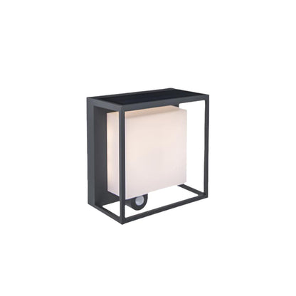 LYNORA – Applique Solaire Extérieure avec Détecteur de Mouvement et Design Rectangulaire Moderne