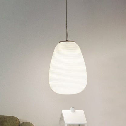 RibbedGlow – Lampe en verre moderne