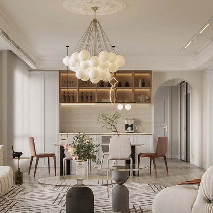 GlowSphere – Lampe suspendue LED contemporaine