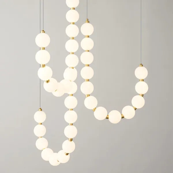 ÉclatLuxe - Lustre en Collier Élégant