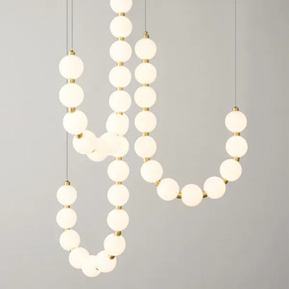 ÉclatLuxe - Lustre en Collier Élégant