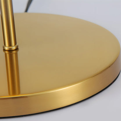 LumiLux - Lampe de Table en Verre Fumé pour une Ambiance Chaleureuse