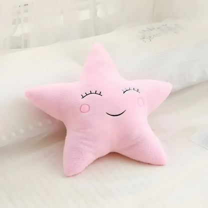LazivDouceur – Coussin Peluche Ultra-Moelleux | Nuage, Étoile, Lune ou Goutte