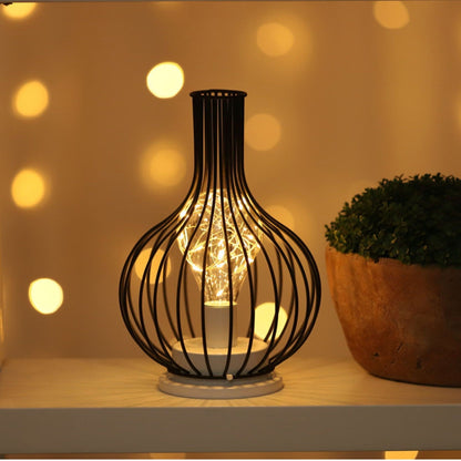 LuxeLume - Eva Luxe NoirLume Lampe de Table