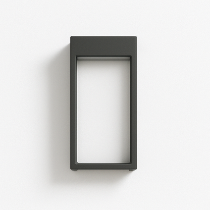 NoctaLux – Applique Murale Moderne en Acier Inoxydable | LED | IP55 | Pour Extérieur