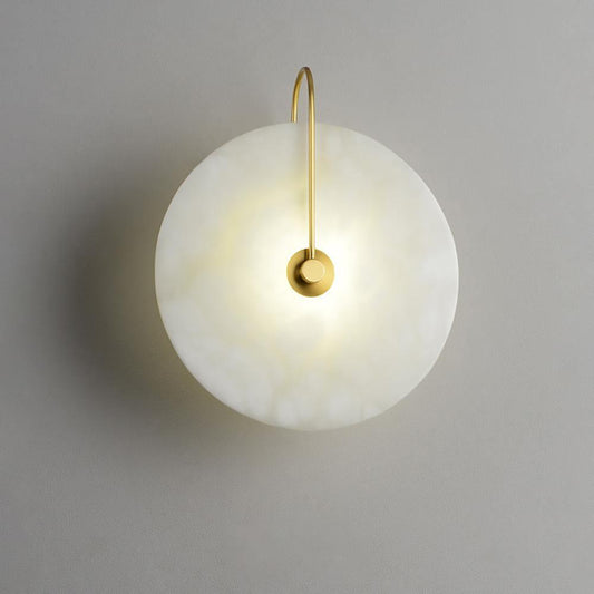 Alabaster Glow Wall Light - Lumière murale lumineuse en albâtre