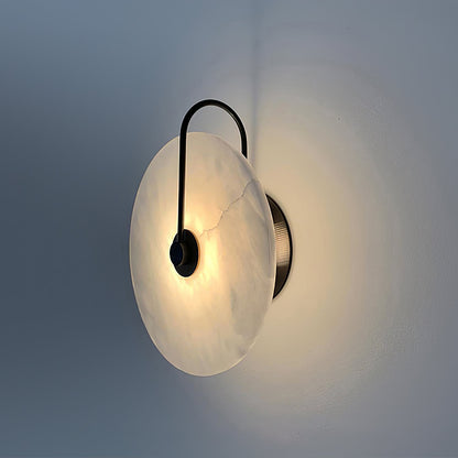 Alabaster Glow Wall Light - Lumière murale lumineuse en albâtre
