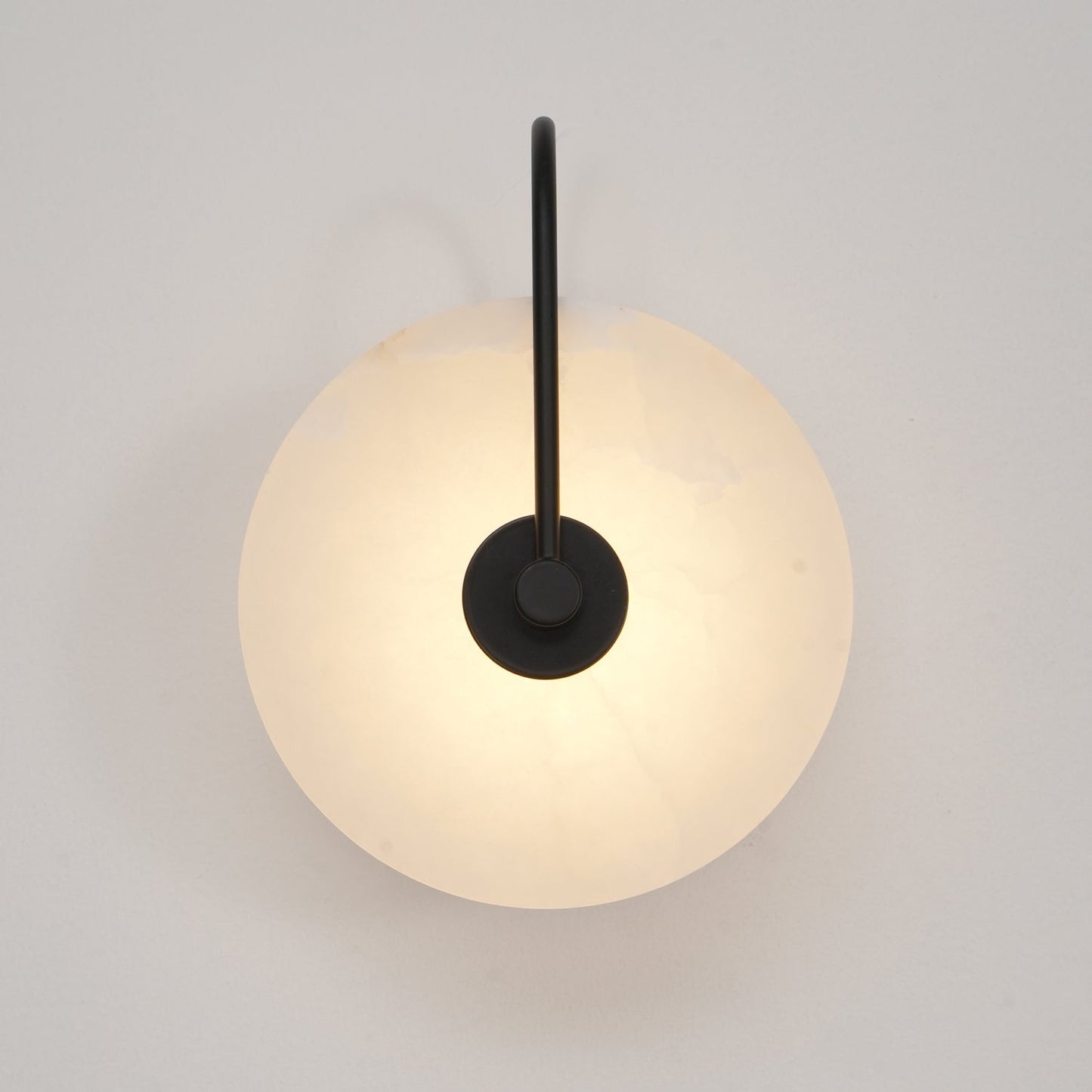 Alabaster Glow Wall Light - Lumière murale lumineuse en albâtre