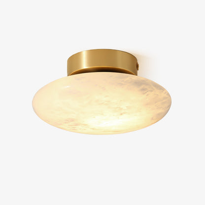 OvaleLuxe - Applique en albâtre pour intérieur raffiné