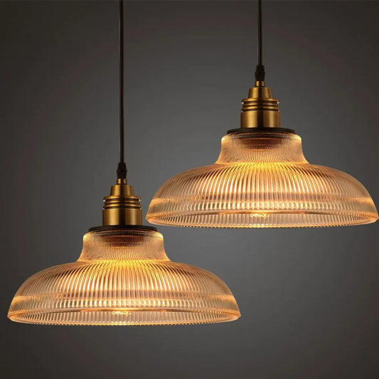 VerreLuxe – Lustre en verre design