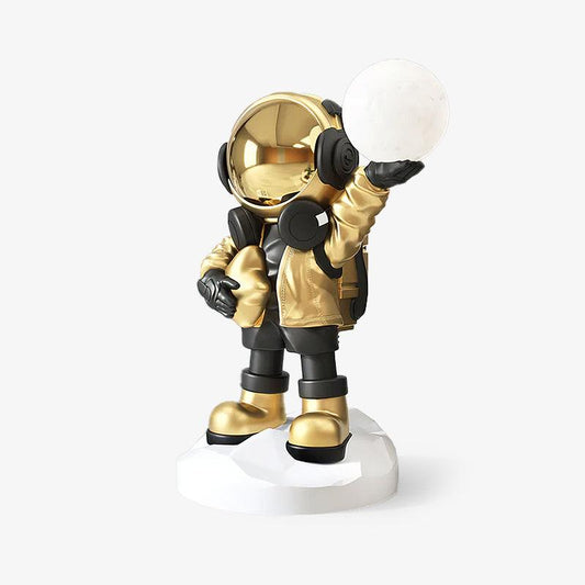 Lampadaire CosmoLume – Astronaute décoratif avec LED intégrée et batterie rechargeable