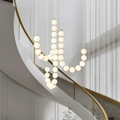 ÉclatLuxe - Lustre en Collier Élégant