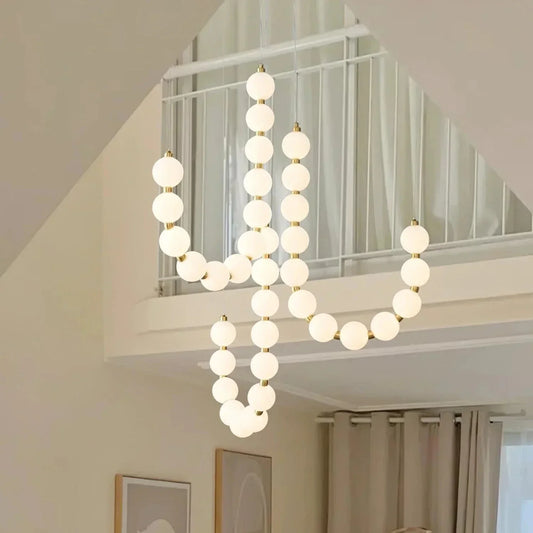 ÉclatLuxe - Lustre en Collier Élégant