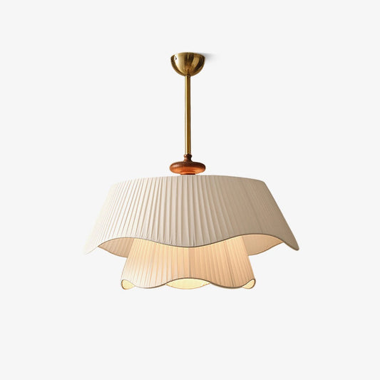 Bellevue | Suspension Design en Métal, Verre et Bois – Élégance Moderne & Éclairage Accueillant