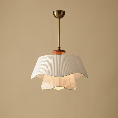 Bellevue | Suspension Design en Métal, Verre et Bois – Élégance Moderne & Éclairage Accueillant