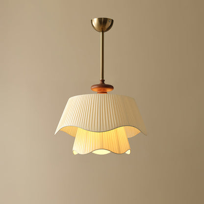 Bellevue | Suspension Design en Métal, Verre et Bois – Élégance Moderne & Éclairage Accueillant