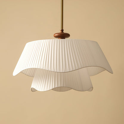 Bellevue | Suspension Design en Métal, Verre et Bois – Élégance Moderne & Éclairage Accueillant