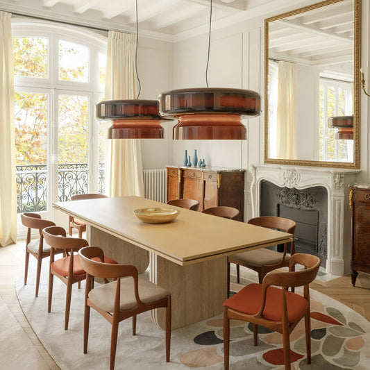 Bohemera | Suspension en Verre Soufflé Luxueuse – Design Organique et Élégant