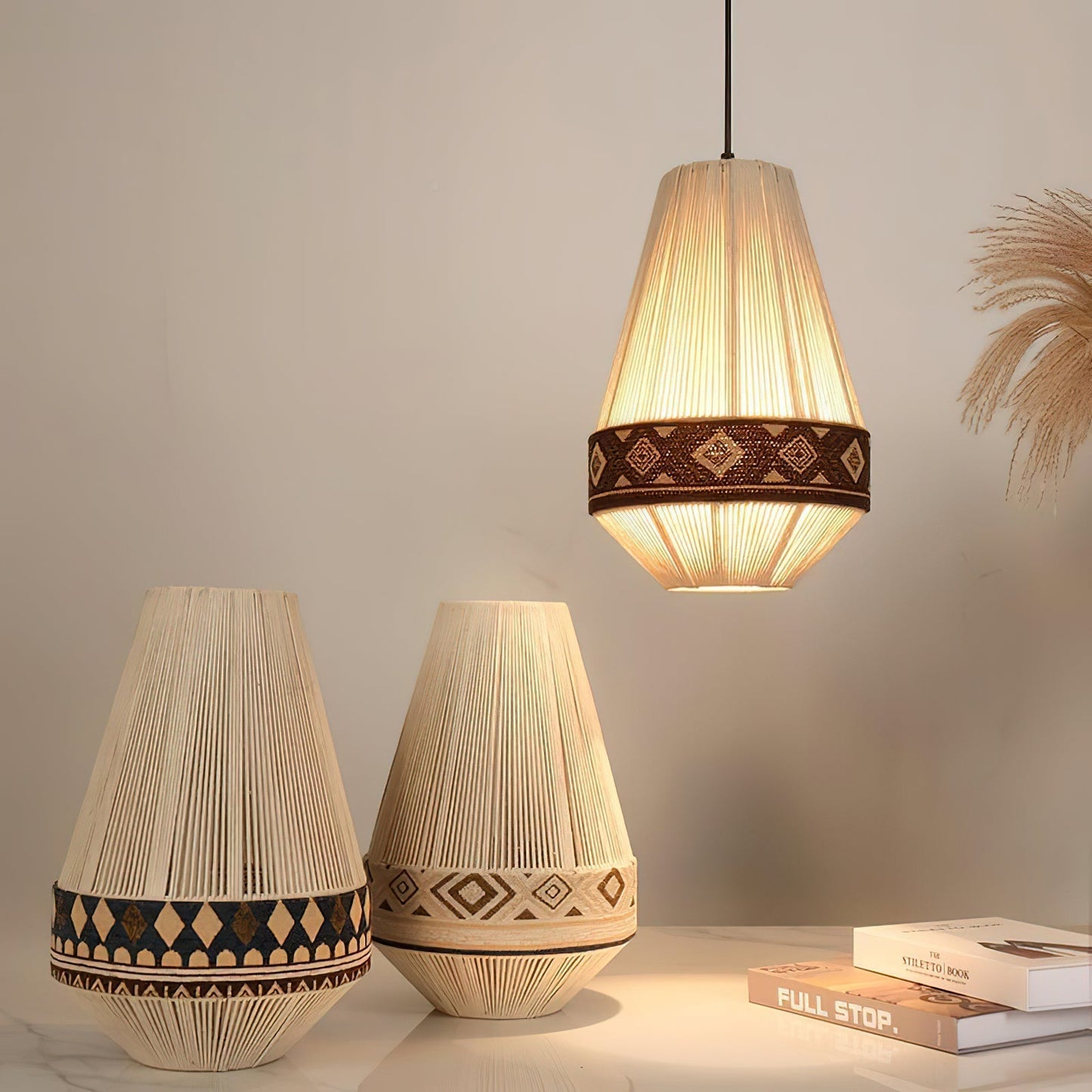 Bohemian – Suspension à Franges