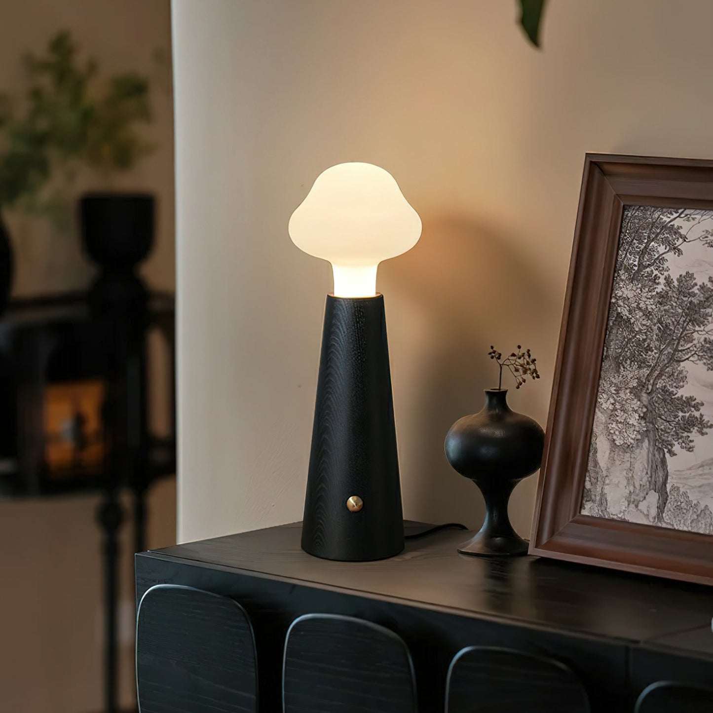 RêveLumineux – Lampe de Table Poétique | LED Intégrée | 3 Températures de Couleur | 42 cm