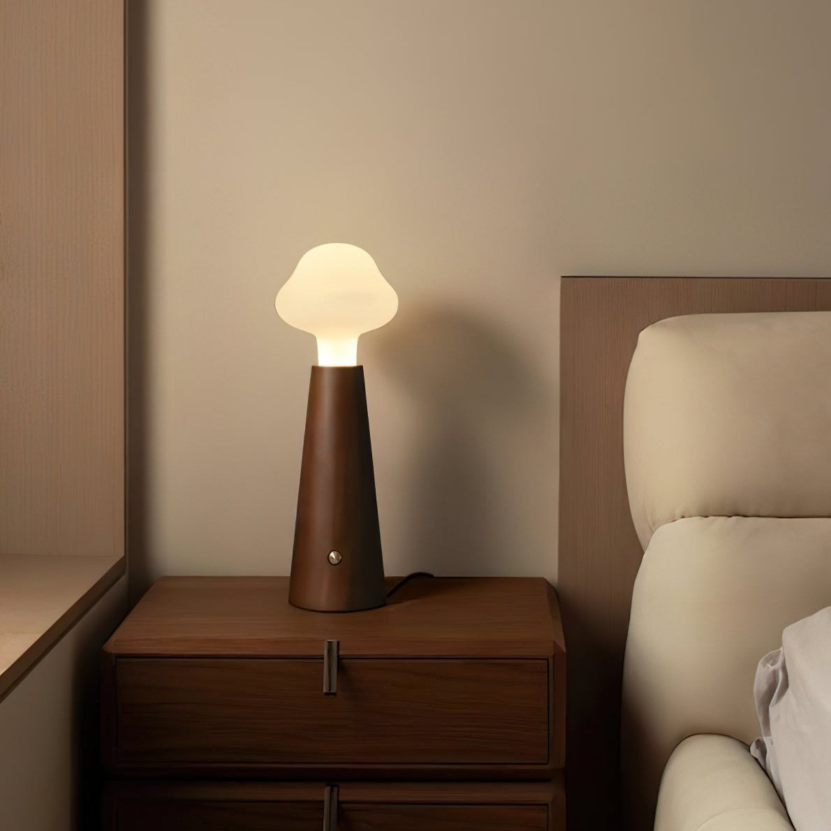 RêveLumineux – Lampe de Table Poétique | LED Intégrée | 3 Températures de Couleur | 42 cm