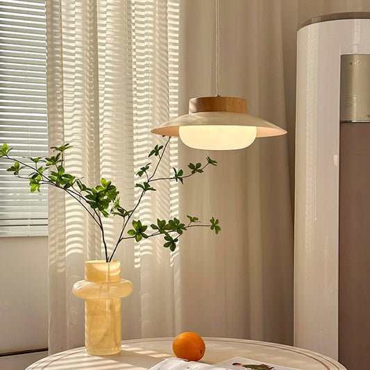 Lampe Suspendue Créative en Forme de Bol de Riz