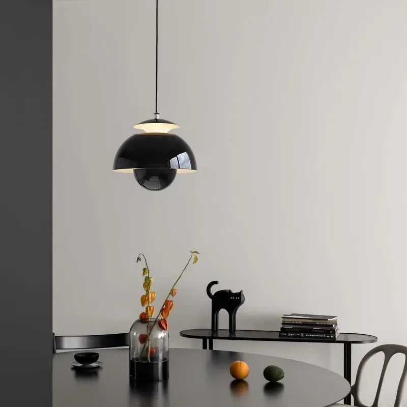 LunaSphere - Lampe Suspendue LED Moderne