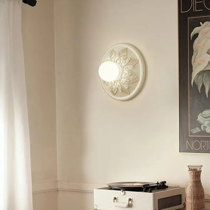 CoffeeGlow – Applique Murale en Résine Synthétique