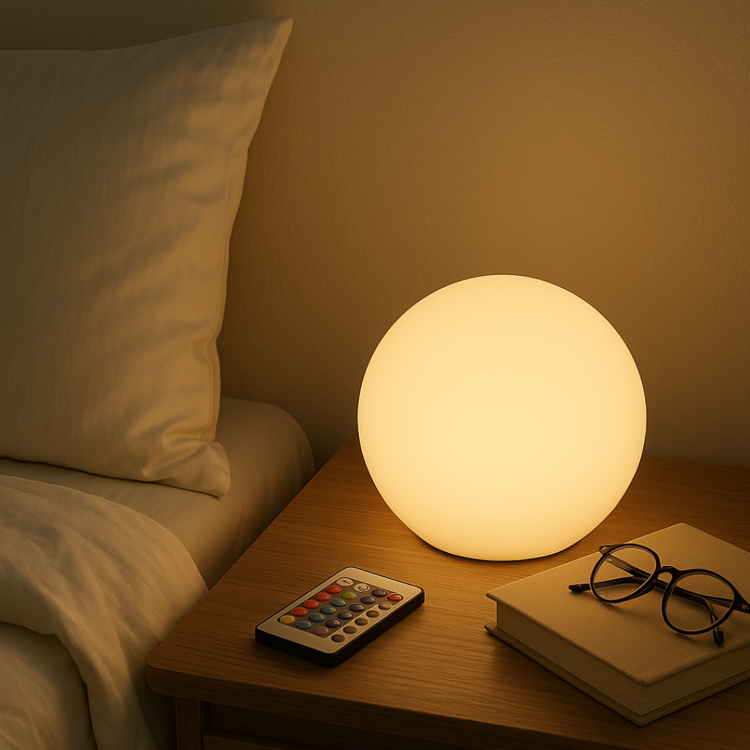 GlowOrb | Lampe à poser sans fil colorée
