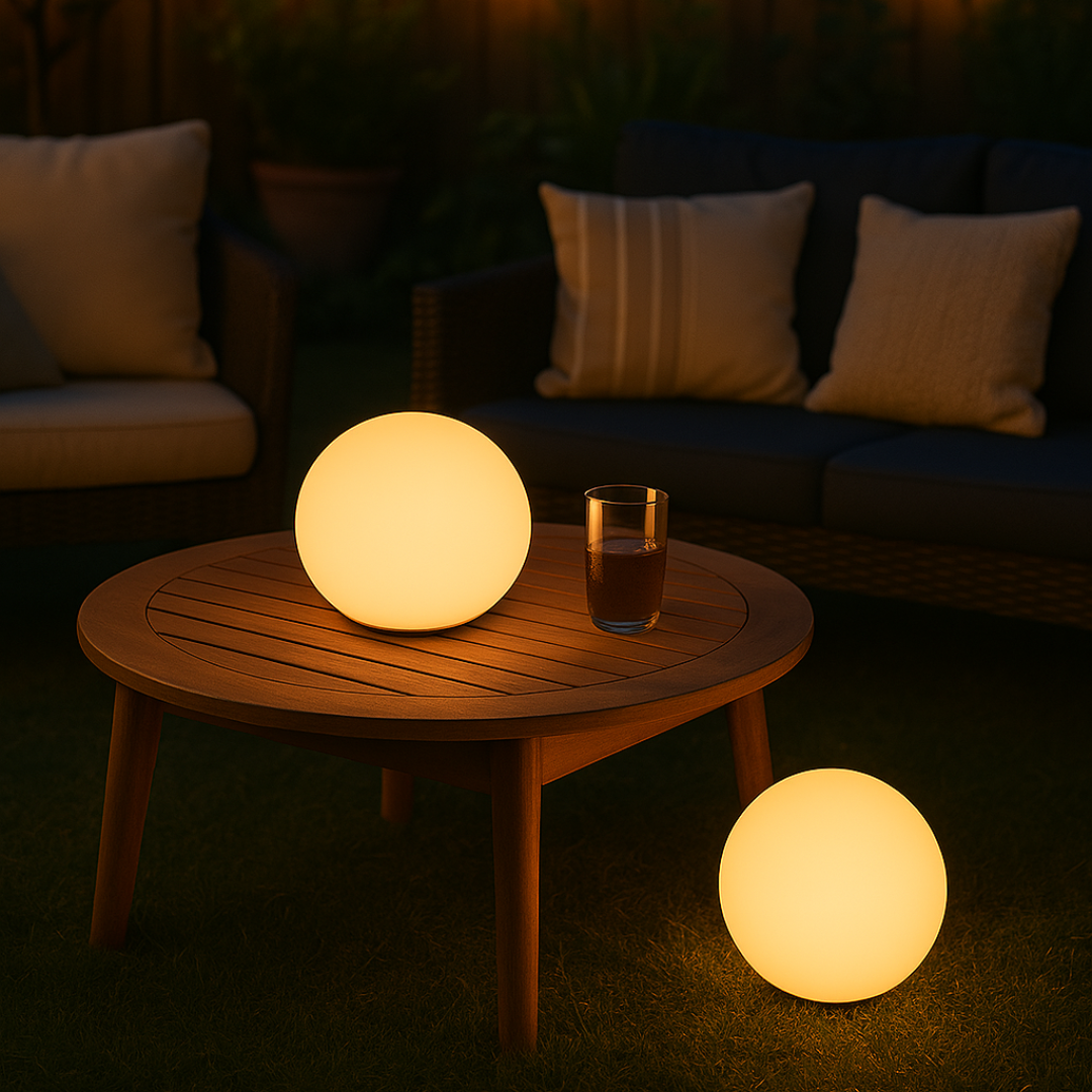 GlowOrb | Lampe à poser sans fil colorée