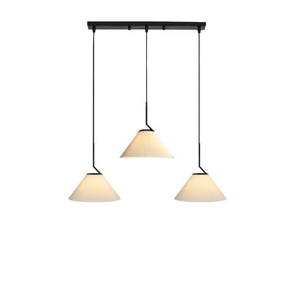 CrèmeNord – Suspension Plissée au Charme Scandinave