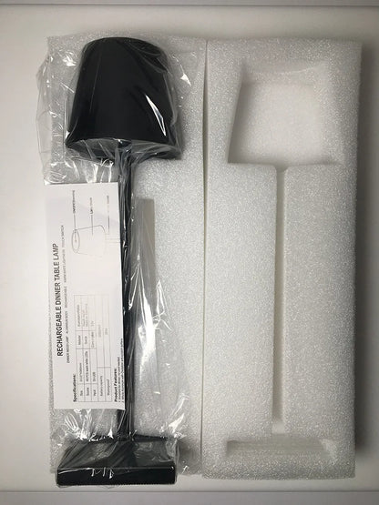 LumiGlow - Lampe de Table Nordiclight Rechargeable Sans Fil