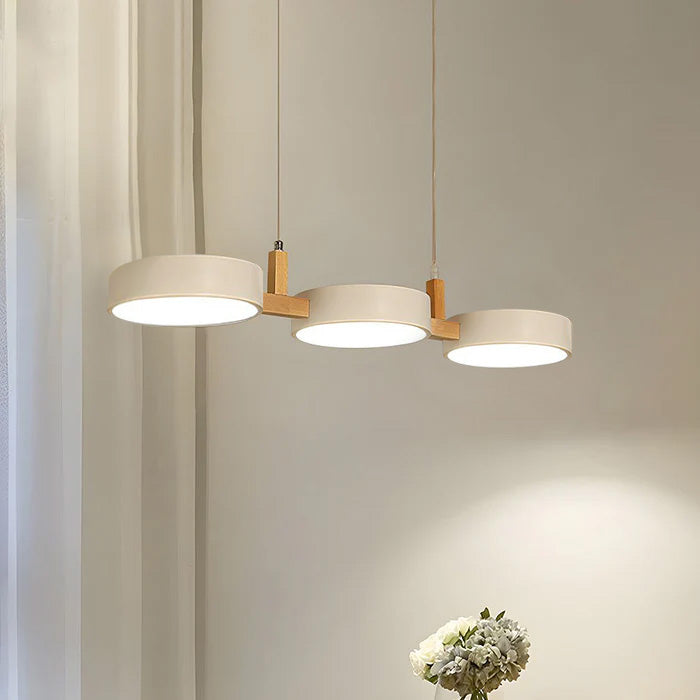 Lampe Suspendue Cylindrique Moderne en Métal Noir pour Salle à Manger - Luminaire Suspendu Éclairage Chaleureux 9