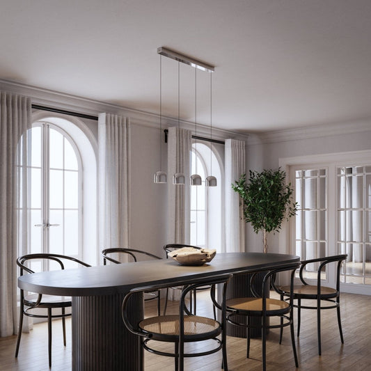 Lampe Suspendue LED Réglable en Aluminium avec Éclairage Chaud – Luminaire Suspendu Moderne pour Cuisine et Salle à Manger 0