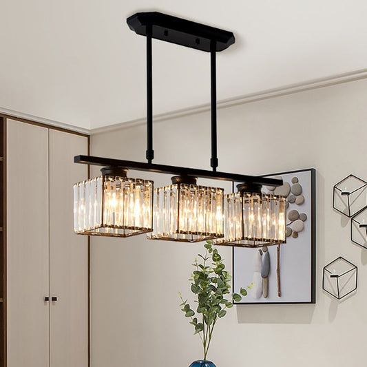 Lampe Suspendue Linéaire Scandinave pour Salle à Manger – Éclairage Élégant et Atmosphère Accueillante 0