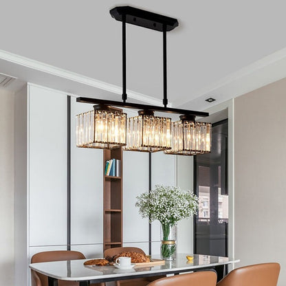 Lampe Suspendue Linéaire Scandinave pour Salle à Manger – Éclairage Élégant et Atmosphère Accueillante 1