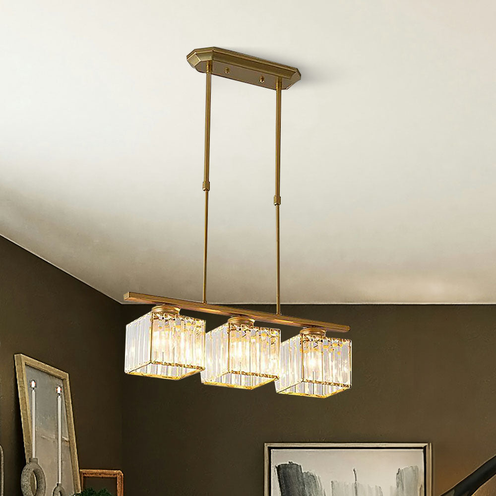 Lampe Suspendue Linéaire Scandinave pour Salle à Manger – Éclairage Élégant et Atmosphère Accueillante 11