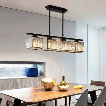 Lampe Suspendue Linéaire Scandinave pour Salle à Manger – Éclairage Élégant et Atmosphère Accueillante 3