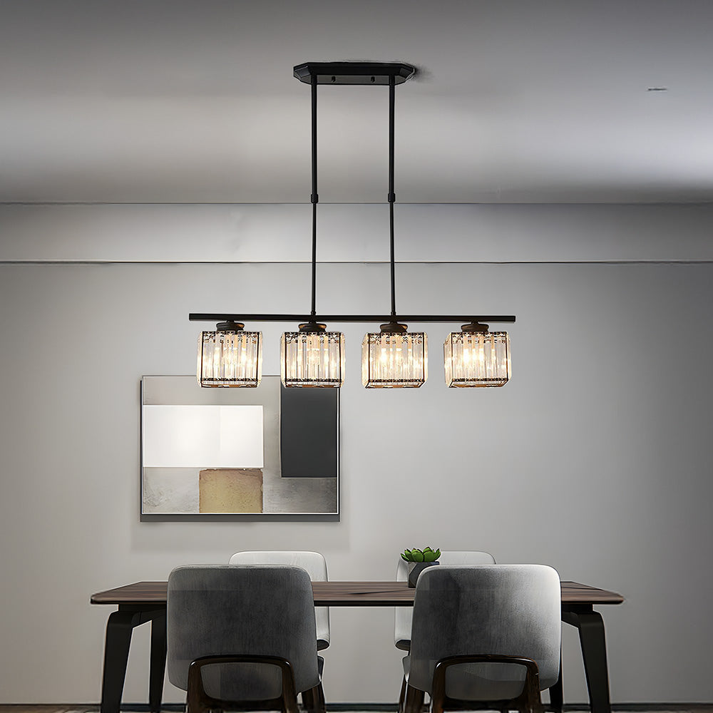 Lampe Suspendue Linéaire Scandinave pour Salle à Manger – Éclairage Élégant et Atmosphère Accueillante 6