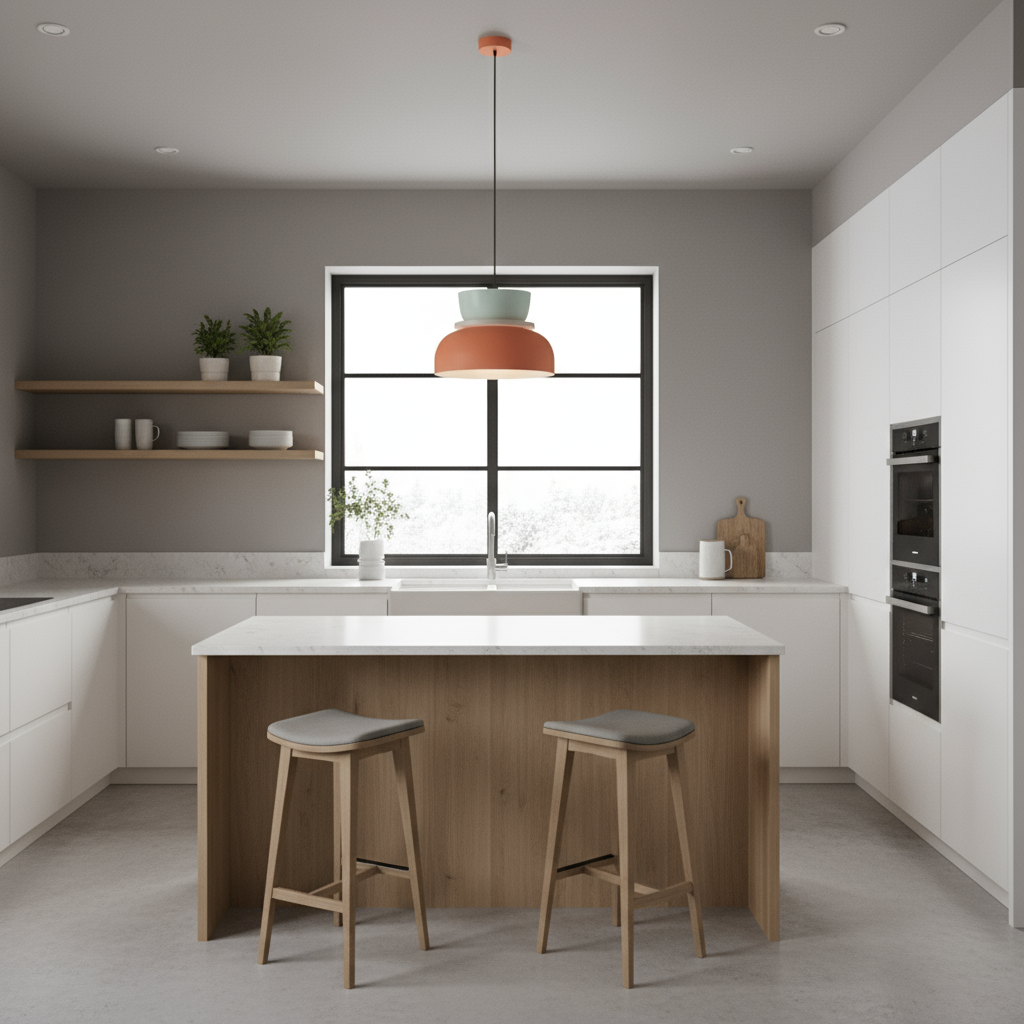 Lampe Suspendue Scandinave LED Énergétique en Corde – Luminaire Suspendu Pastel pour Salle à Manger et Salon 3