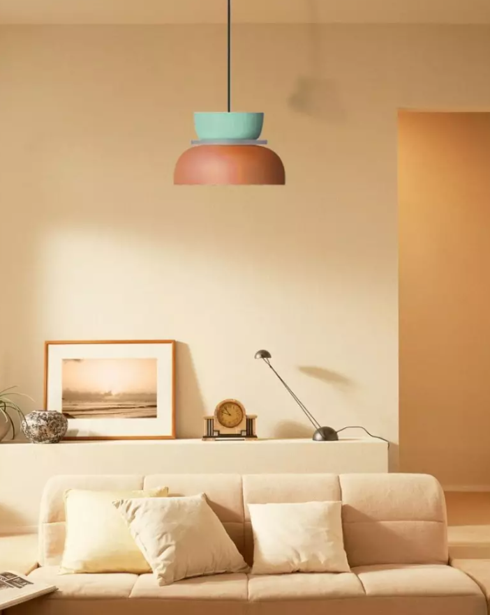 Lampe Suspendue Scandinave LED Énergétique en Corde – Luminaire Suspendu Pastel pour Salle à Manger et Salon 5