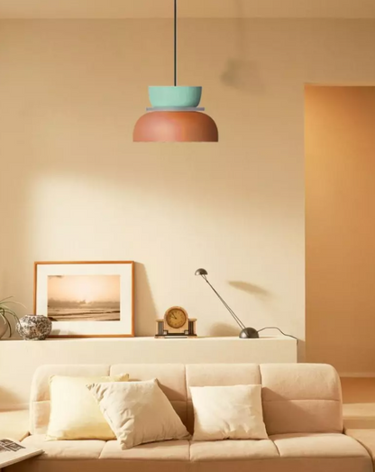 Lampe Suspendue Scandinave LED Énergétique en Corde – Luminaire Suspendu Pastel pour Salle à Manger et Salon 5