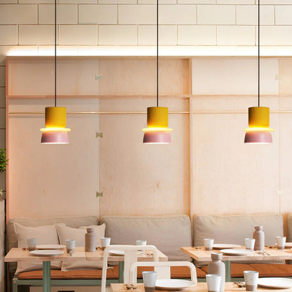 Lampe Suspendue Scandinave LED Énergétique en Corde – Luminaire Suspendu Pastel pour Salle à Manger et Salon 8
